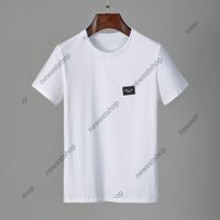 Wholesale Summer Designers Mens T shirts color badge classic letter Casual T shirt Women Luxury TShirt Dress Tee Tops