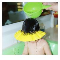 Wholesale Bath Shampoo Cap Ear Protector Child Shower Cap Baby Bath Thickened Protective Cap Safety Soft Top Baby Ad qyliVW