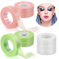 Wholesale 3pcs Scotch Tape For Eyelash Extension Adhesive Under Eye Pads Breathable Medical False Lash Grafting Makeup Tool a26