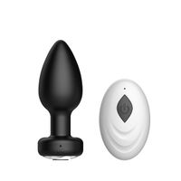 Wholesale Wireless dumbbell male and female slave sex toy with remote control anal vibrator adult game sex chastity accessories store