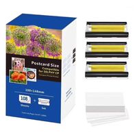 Wholesale Ink Cartridges KP IN Paper Set For Canon Selphy Po CP1300 CP1200 CP910 CP900 Printer Cartridge KP IN KP
