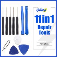 Wholesale 11 in Cell Phone Opening Pry Repair Tool Kits Smartphone Screwdrivers Tool For iPhone Samsung HTC Moto Sony