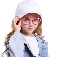 Wholesale Sunglasses Anti blue Glasses Gaming Computer Anti ultraviolet Flat Mirror Boy Girl Children Eye Protection Goggles