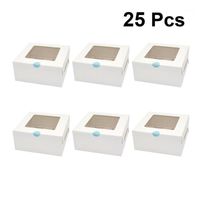 Wholesale Gift Wrap Paper Packing Boxes Eco Friendly Baking Muffin With Inserts Cupcake Containers Holder Party Favors For Shop1