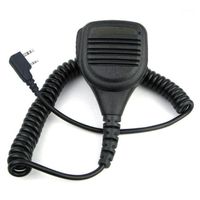 Wholesale Heavy Duty Speaker Microphone Mic PIP54 Waterproof for Kenwood Baofeng HYT Hytera Two Way Radio UV R TK GT BF888S1