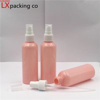Wholesale 50 ML OZ Pink Plastic Pet Mini Spray Bottles Sprayer Atomizer Empty Perfume Small Travel Liquid Cosmetic Containersgood qualtity