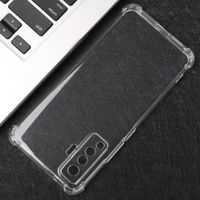 Wholesale Silicone soft Transparent Shockproof phone Cover Case For Vivo X50 iQOO NEO3 G S6 X50 Pro