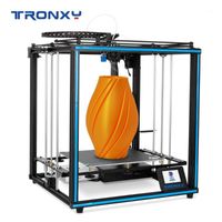 Wholesale Printers Tronxy D Printer X5SA Large Build Area mm Bowdon TItan Extruder High Precision Printing Flexible Filament1