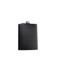 Wholesale Matt Black oz Wine Pot DIY Stainless Steel Spray Paint Hip Flask High Quality Rectangle Insulated Flagon Hot Sale ly G2