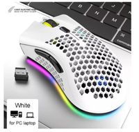 Wholesale Silent Gaming Mouse G Wireless levels DPI RGB Light USB Game Optical sensor PC Gamer Computer Mouse For Laptop Games Mice DHL