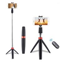 Wholesale Selfie Monopods Est In Wireless Bluetooth Sticks Mini Portable Mobile Phone Tripod Foldable Stick For Phone1