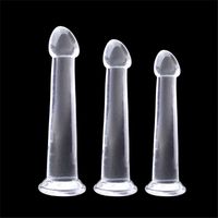 Wholesale NXY Dildos Erotic Jelly Dildo Realistic Penis Sucking Adult Toys Soft Strap Artificial No Bullet Vibrator Sex Game For Women