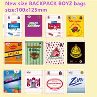 Wholesale Jokes up BACKPACK BOYZ smell proof packaging PEMMEX Gummy runtz bags cookies small size x125 mm mylar bags
