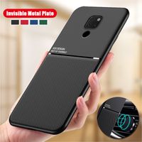 Wholesale For Huawei Mate Pro X Case Invisible metal plate Car holder case For Huawei Mate Lite