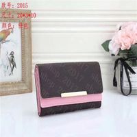 Wholesale HH Women and men fashion classic wallet high quality leather wallets long style coin purse passport holder hasp closure type many colors