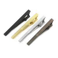 Wholesale Fashion Tie Clip Silver Gold Black Necktie Tie Bar Clips Business Suit tie bars for men wedding dress fashion jewelry will and sandy new