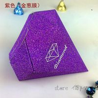 Wholesale 50 Diamond Candy Box Wedding Favour Boxes Red Gold Silver Sweet Gift Box Casamento Wedding Favors and Gifts1