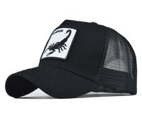 Wholesale Animal Cartoon Mesh Baseball Caps Snapback Hats for Men Women Design Character Adjustable Outdoor Street Head Wear Hip Hop Summer Sun hat
