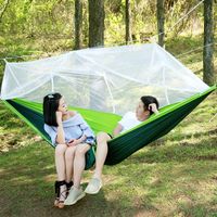 Wholesale Tents And Shelters Ultralight Hammock Go Swing Mosquito Net Person Sleeping Bed Outdoor Hunting Camping Tent Portable Garden