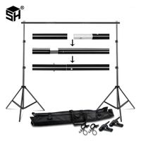 Wholesale Background Material Stand Backdrop Support System Kit M X M M With Portable Carrying Bag For Muslins Backdrops Paper And Canvas1