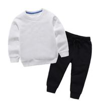 Wholesale classic Luxury Designer Baby Sets t shirt Pants coat jacekt hoodle sweater Suit Kids fashion Children s Cotton Clothing