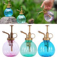 Wholesale Plant Mister Spray Bottle with Plastic Bronze Top Pump for Garden and Cleaning Watering Garden Irrigation Tool Watering Can KKA2685