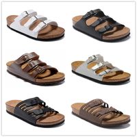 Wholesale Florida Best Quality Mens Womens Cork slippers Sandals Unisex Summer Beach Causal Pearl Flip Flops Slippers Sandal Shoes
