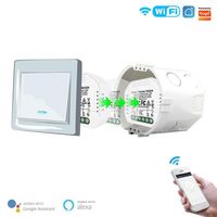 Wholesale DIY Mini WiFi Smart Life Tuya Remote Control Smart Light Dimmer Switch Module Work with Alexa Google Home a33 a24