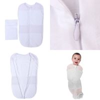 Wholesale Summer New Born Sleeping Bag Set Magic Stick Gauze Baby Sleep Bags Infant Nursery Bedding Thin Breathable Safe my G2