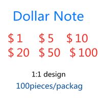Wholesale Dollars Currency Dollar Bar US Simulation Counterfeit Atmosphere Movie Props Toys Bills Gdoxw Muirn