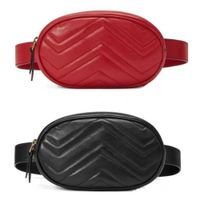 Wholesale Woman chest bag Genuine Leather Waist Marmont handbag high quality original box shoulder cell phone holder bags fashion567