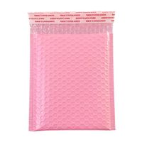 Wholesale 50pcs Bubble Mailers Pink Poly Bubble Mailer Self Seal Padded Envelopes Gift Bags For Book Magazine Lined Mailer Self Seal Pink H bbyAKf