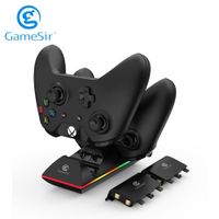 Wholesale GameSir Dual Controller Charger Charging Station Dock for Xbox One Controller with two mAh Rechargeable Batteries ENW60X611 Y1209