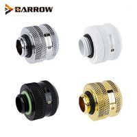 Wholesale Fans Coolings Barrow OD mm Hard Tube Compression Fittings Pipe Build Fittings Black Bright Silver White Gold TYKN K16 V41