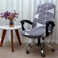 Wholesale Chair Covers Pattern Elastic Office Arm Cover Quality S M L Spandex Executive Soft Home Computer Covers1