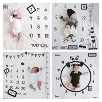 Wholesale Designer Blankets Photography Blankets Full Moon Hundred Days Baby Photo Background Cloth Creative Month Photography Props Blanket XD24243
