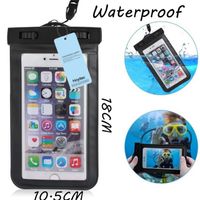 Wholesale Waterproof case bag PVC Protective universal Phone Bag Pouch With Compass Bags For Diving Swimming For smart phone up to inch