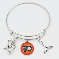 Wholesale Charms DIY US Ice Hockey Team Eastern Conference Atlantic Division Philadelphia Dangle DIY Bracelet Sports Jewelry Accessories