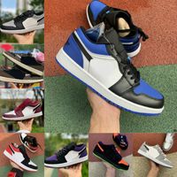 Wholesale 2021 New Mens Basketball Shoes Low Court Purple White Black Toe Shadow Noble Red Game Royal Women Skateboard Designers Sports Shoes