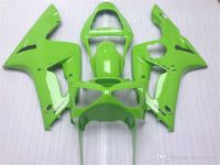 Wholesale Injection mold Fairing kit for KAWASAKI NINJA ZX R CC ZX6R Custom green Fairings set ZX61