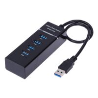 Wholesale High Quality In Black USB HUB Splitter For PS4 PS4 Slim High Speed Adapter for Xbox One for Xbox Slim USB