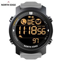 Wholesale NORTH EDGE Smart Watch Men Heart Rate Monitor Waterproof M Swimming Running Sports Pedometer Stopwatch Smartwatch Android IOS
