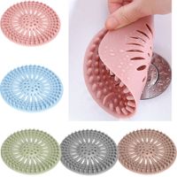 Wholesale High Quality Silicone Sink Sewer Filter Floor Drain Strainer Water Hair Stopper Bath Catcher Shower Cover Kitchen Bathroom Anti Clogging