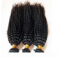 Wholesale Unprocessed Brazilian virgin human hair cheap factory price kinky curl hair extensions pc Natural Color and Black b DHgate