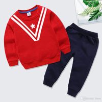 Wholesale Kids Designer Clothes Girls Tracksuits Kids Tracksuits Kids Coats Pants sets Baby Boy Clothes Hot Sale Newborn Baby Boy Clothes