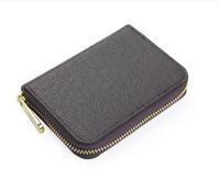 Wholesale With Box Real Leather ZIPPY wallets VERTICAL the most stylish way to carry around money cards and coins famous design men purse card wallet