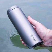 Wholesale Portable Water Bottle Wide Mouth Leakproof Outdoor Camping Hiking Cycling Tea Coffee Cup Kettle Drinkware ml ml