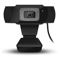 Wholesale 30 degrees rotatable HD P P Webcam USB Camera Video Recording Web Camera with Microphone For PC Computer Web1