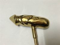 Wholesale Brand New BIG DICK Putter BIG DICK Golf Putter Gold Golf Clubs Inch Steel Shaft With Head Cover
