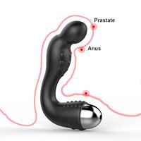 Wholesale Anal Vibrator Butt Plug Toy for woman Prostate Massager Vibrator for Men Prostate large milking vibration Sex Toys for Couples Y201118